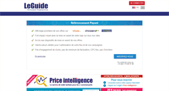 Desktop Screenshot of marchands.leguide.com