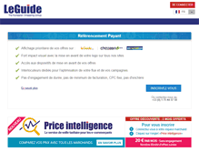 Tablet Screenshot of marchands.leguide.com