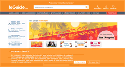 Desktop Screenshot of leguide.com